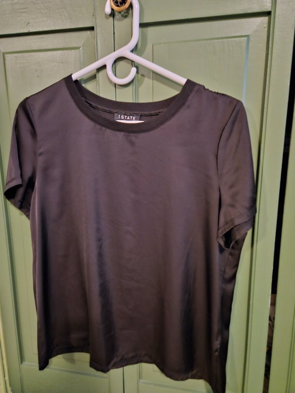 1. State Satin T-Shirt Size Medium